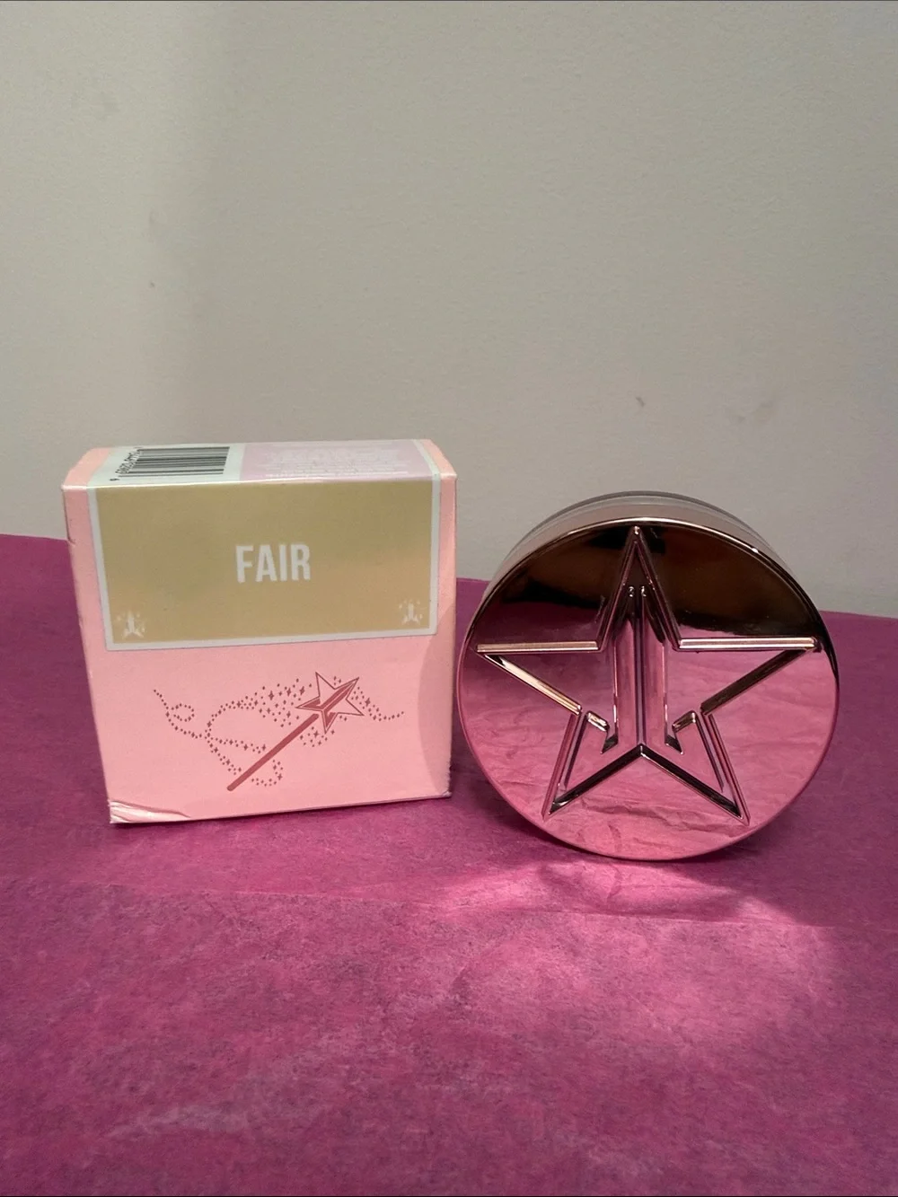 Jeffree Star Magic Star Luminous Setting Powder in fair NEW